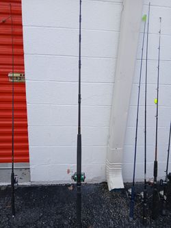 Penn Saltwater Rod With Older Penn Reel