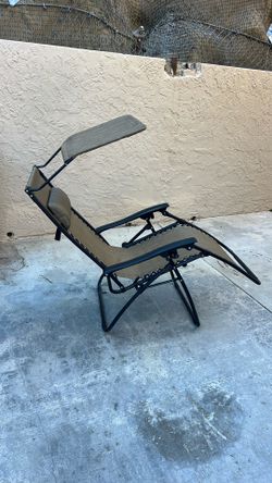 Outdoor recliner chair