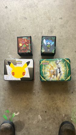 Pokémon Trading Card Tins