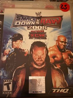WWE smack down vs raw 2008 ps3