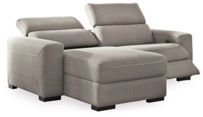 Mabton power recliner with power chaise