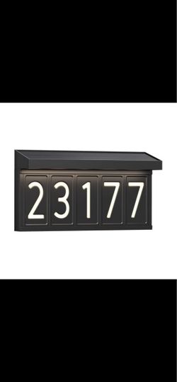 Artika Bowen Solar LED Address Wall Light