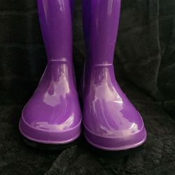 New Ska-Doo Purple Rain Boots Girls size 11   $10 