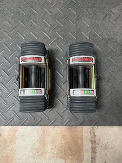 Dumbbell Adjustable Weights Powerblock 4-32lb