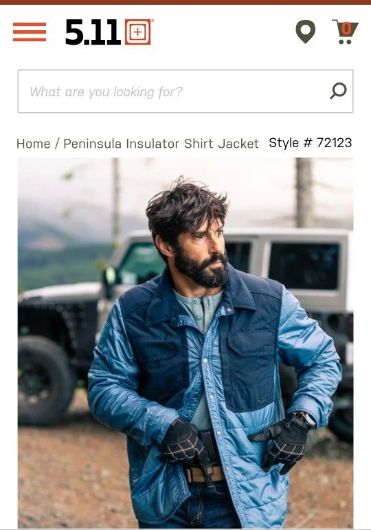 5.11 Peninsula Insulator Shirt Jacket 3XL