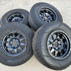Rims USA Black 6x5.5 - 6x139.7 rines For Sierra Yukon Silverado Tahoe Suburban C10 Avalanche Escalade Bronco 4Runner Tacoma Sequoia Tundra Titan 