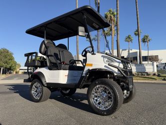 NEW 2026 Kandi Kruiser 4P Element Electric Golf Cart - White Custom - Lithium 4 Seater