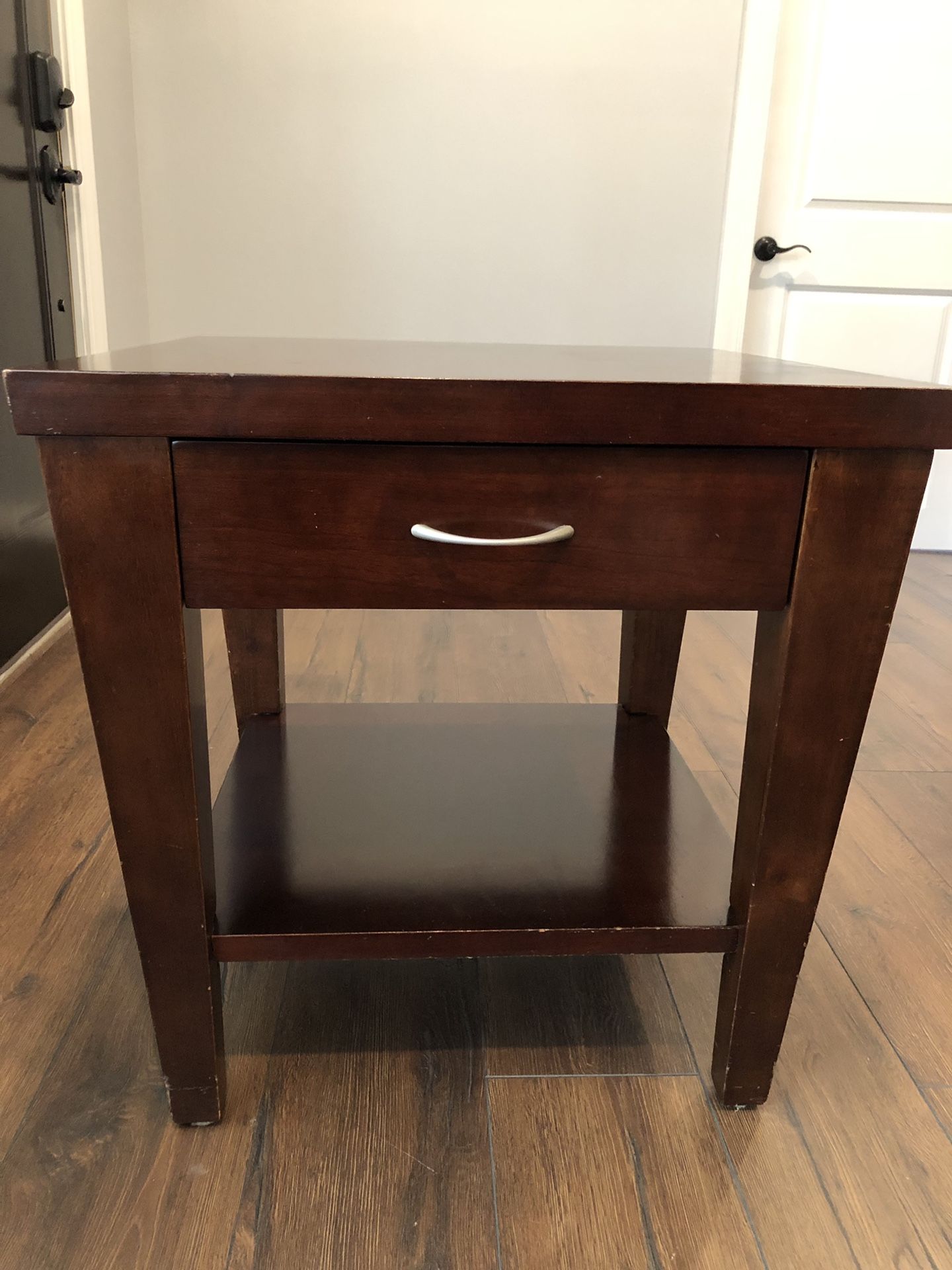 Coffee table and end table