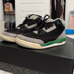 jordan 3s pine green 