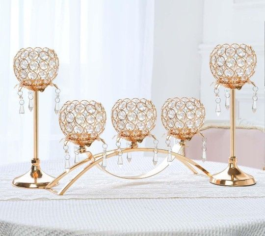 European style wedding electroplating candlestick wrought iron candle cup romantic candlelight dinner candlestick decoration