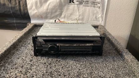 Sony car stereo
