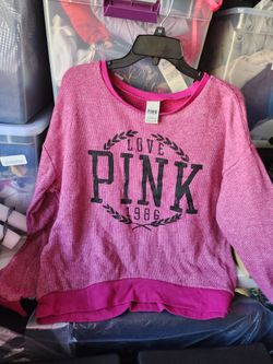 Pink VS sweater Size L