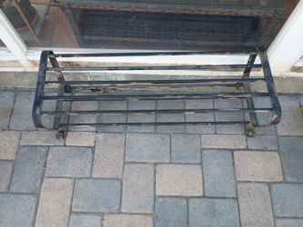 Wrought iron rack