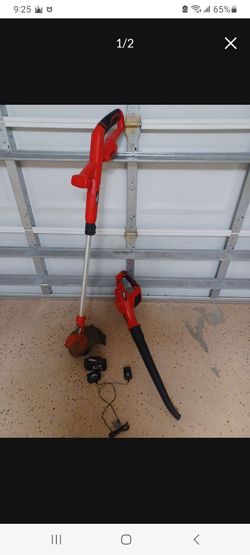 Hyper Tough Cordless String Trimmer and Blower Set