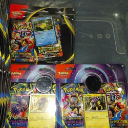 Phantasmal Flames/Mega Evolutions Pokemon 2/3 Pack Blisters New Tcg Sealed 