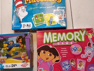 Preschooler Games And Puzzle