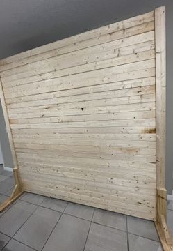 Wooden Backdrop For Decorations