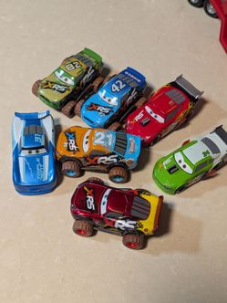 Disney Pixar diecast cars set of 7