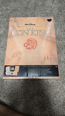 Disney's The Lion King Collectors VHS Set