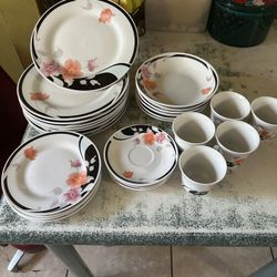 Platos Florales En Buenas Condiciones 