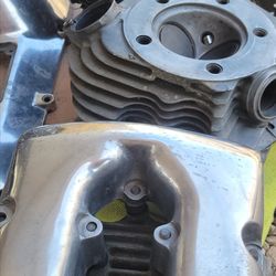 Harley Shovelhead Parts Lot - 80" Top End, Primary Kit, P-66A Gen