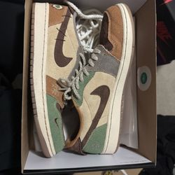 Jordan 1 Low Zion “voodoo” Size 10 $250