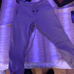 Beige essential pants