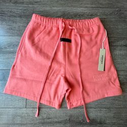 Essentials / Fear of God /Coral Pink Shorts XXS–XXL