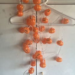 Tira De Luces De Calabaza Para Halloween