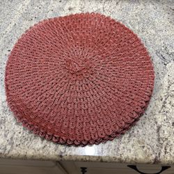 Placemats Round Set Of 6