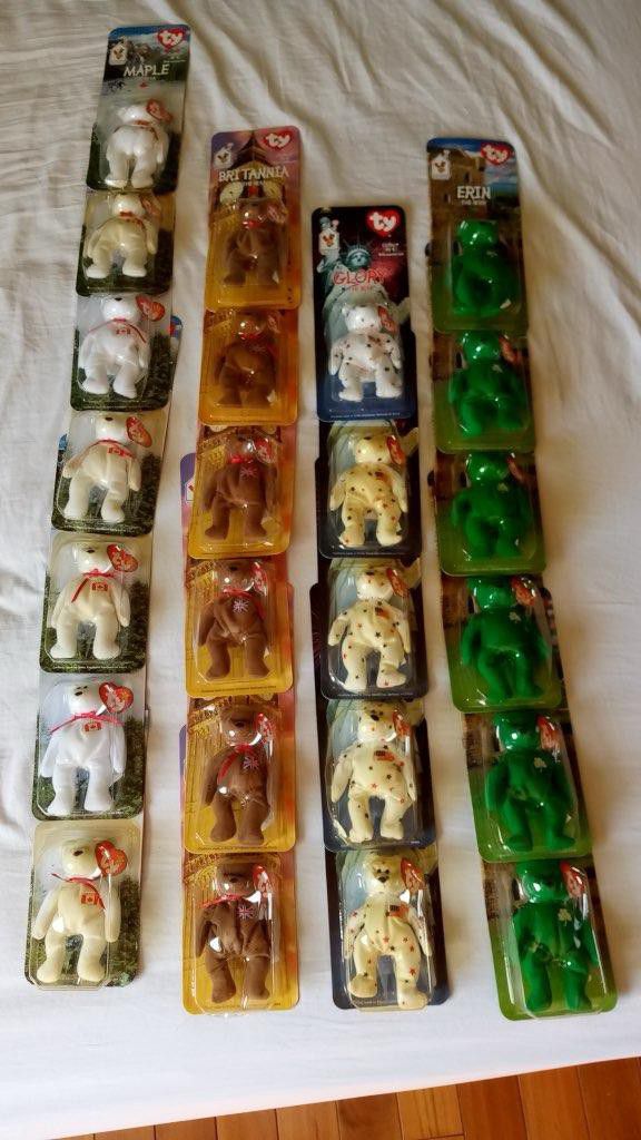 Beanie Babies Collection 24 Total 