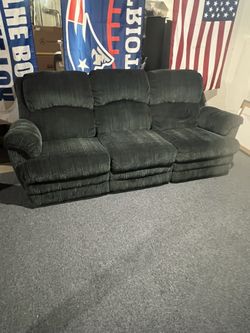 Chenille fabric couch