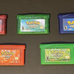 Pokémon Games Authentic GBA bundle