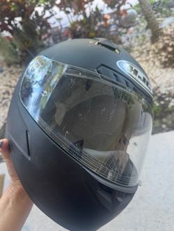 HJC Full-Face Motorcycle Helmet Matte Black