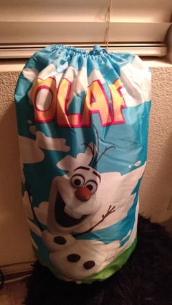Brand New Cute Olaf from frozen sleeping bag