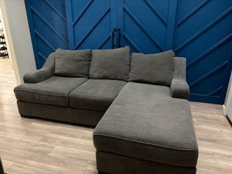 Couch with Chaise Lounge