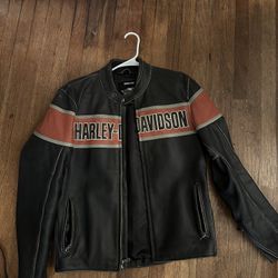Harley Davidson Biker Leather Jacket