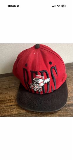 Original Autographed Eric Davis Cincinnati Reds Hat