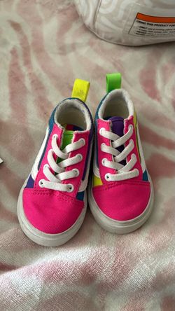 Toddler Multicolor Canvas Sneakers