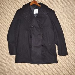 Authentic Navy Peacoat