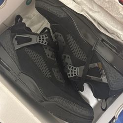 Jordan Spizike Low Black-Anthracite Size 10 Mens