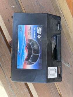 Snow chains for truck