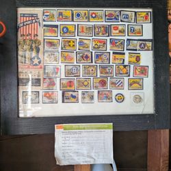 Military Stamp Collection Collage 