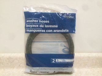Whirlpool Washer Hoses-(contact info removed)RP 5ft (2 pack)