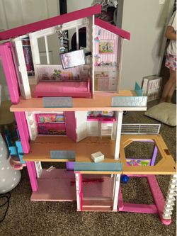 Barbie Dream House + Cars + Helicopter + Boat Bundle