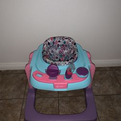 Pink Baby Girl Walker READ DISC!!