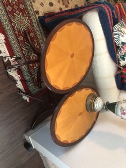 both of these oval tables