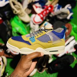 Jordan 4 Union Desert Moss