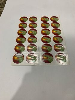 Sheet of Stickers and other items