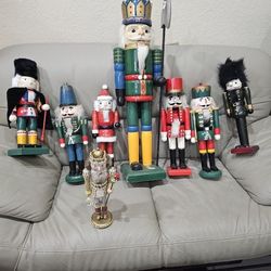 8 Nutcrackers- sale all together 